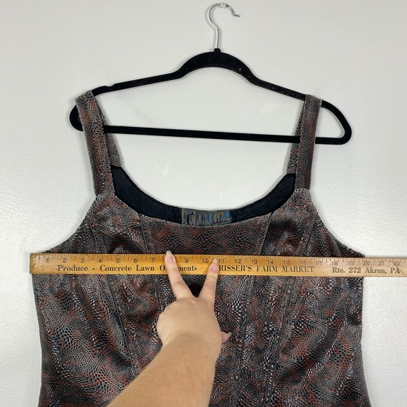 VTG Eliza of California Corset Top 2X (Runs small) Costume Cosplay - Picture 8 of 16